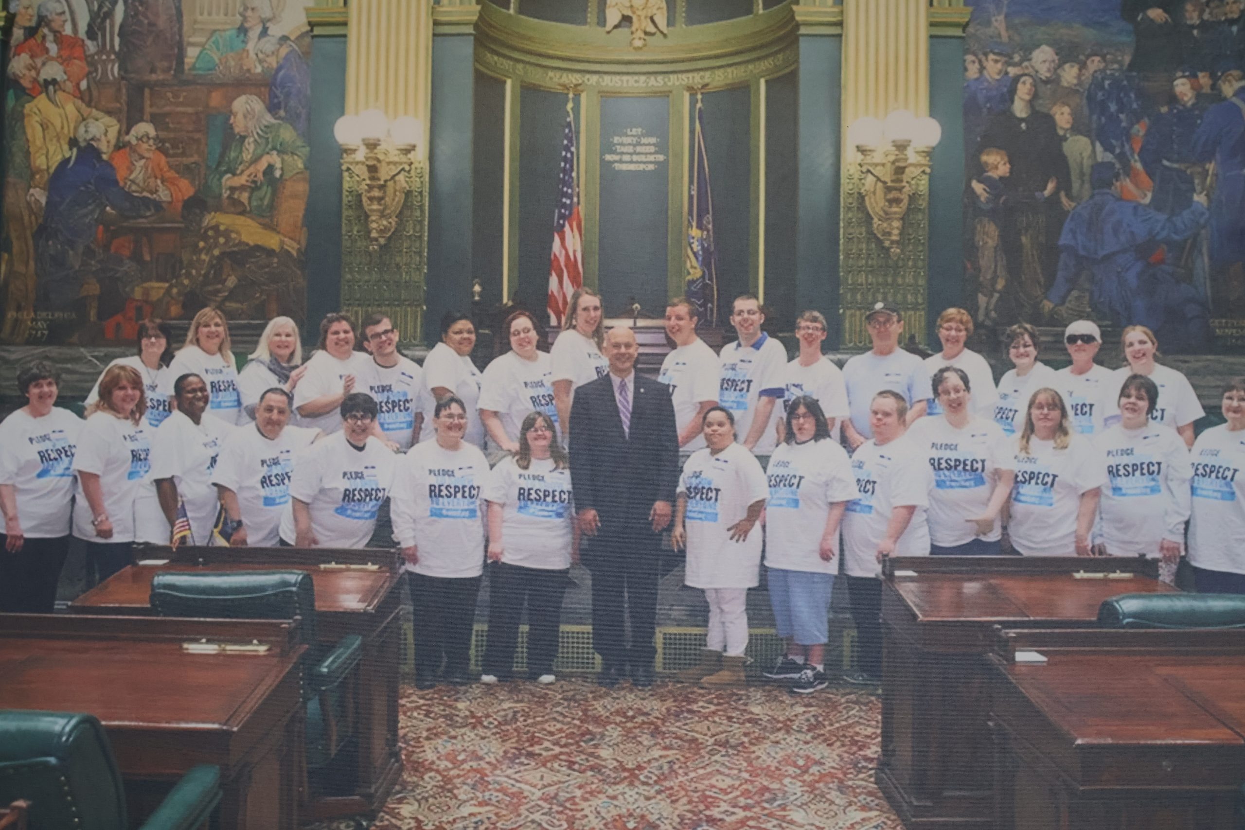 Participants with senator