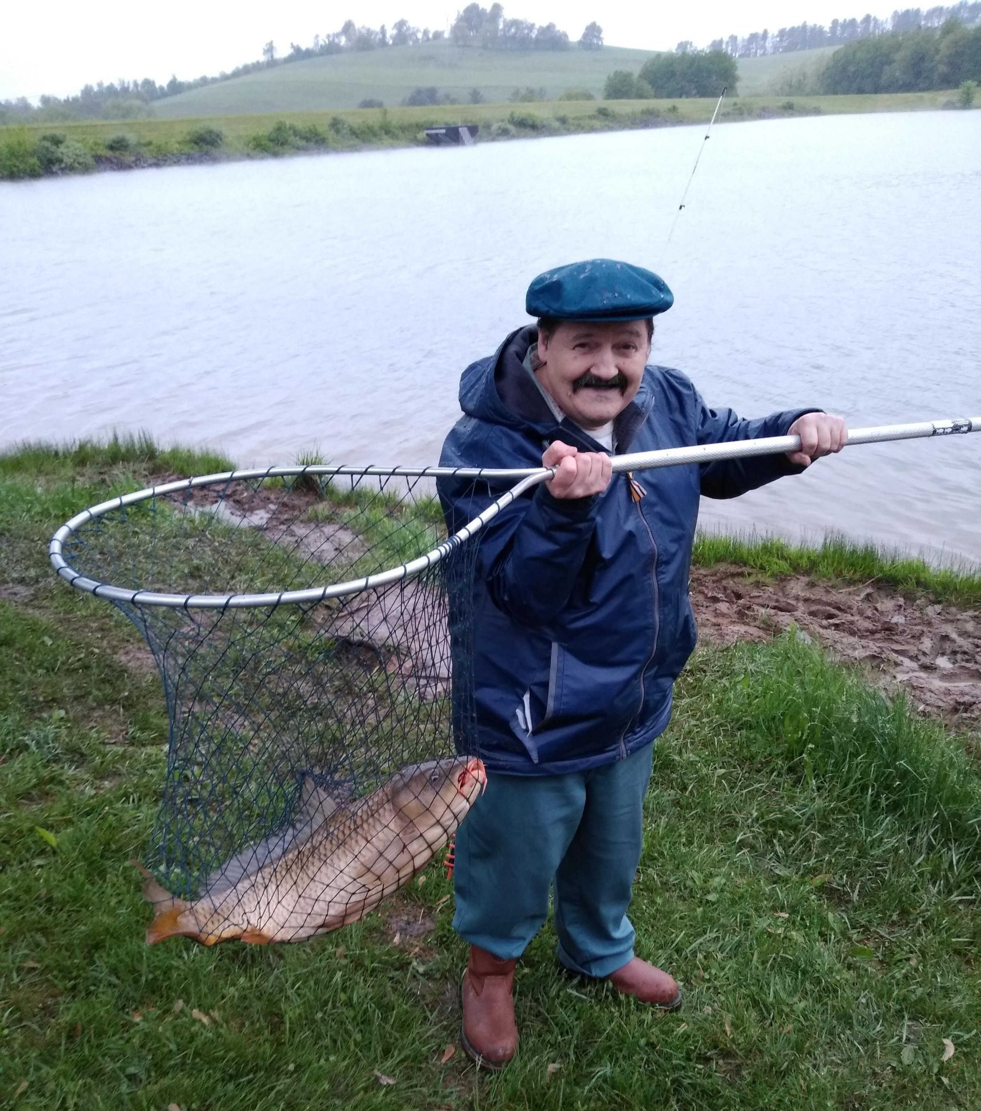 H&C participant fishing