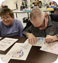 ATF participants coloring