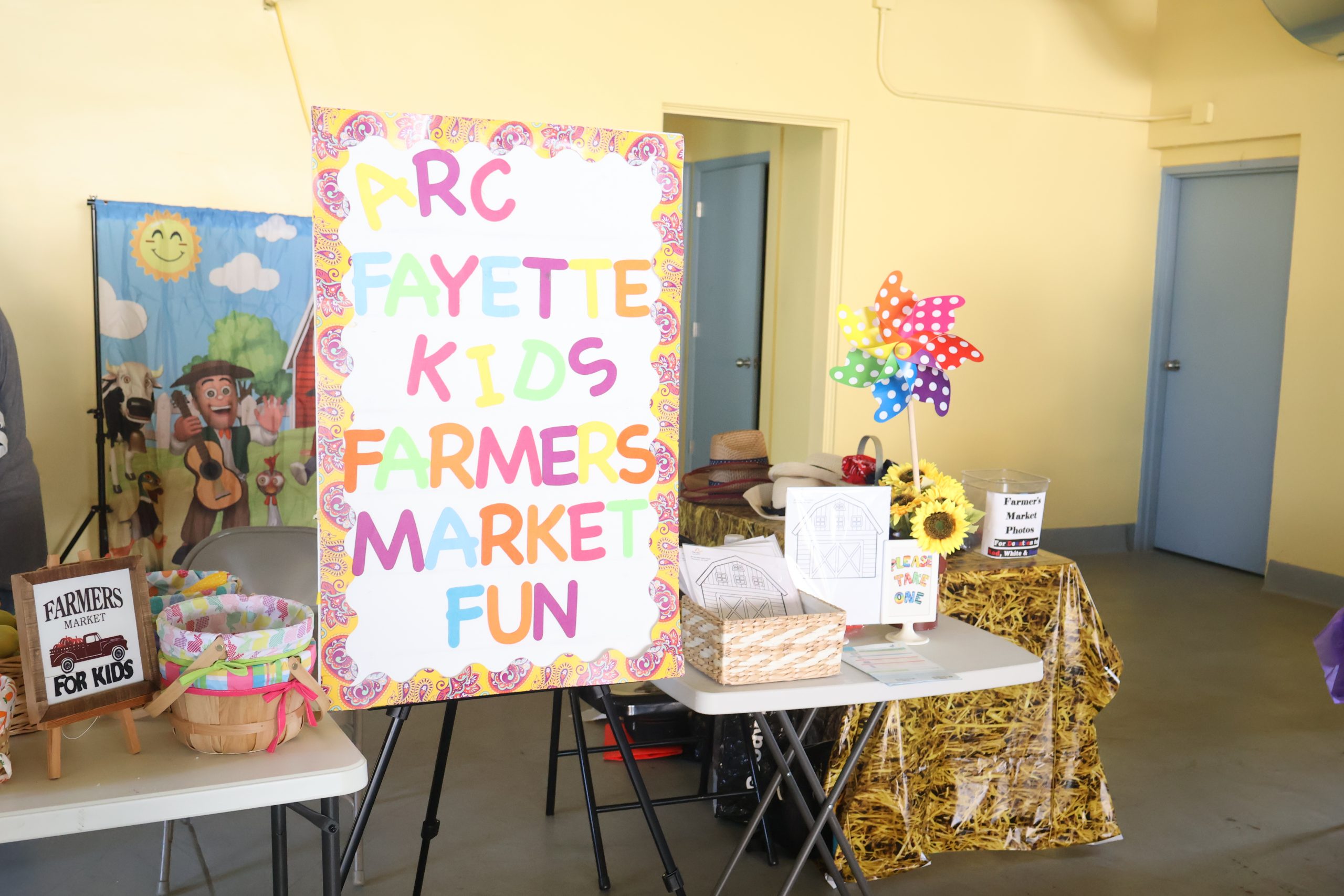 Arc fayette at the farmers market